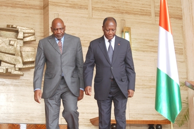 Arrivée à Abidjan du Premier ministre malien, Cheick Modobo Diarra, pour une visite de travail