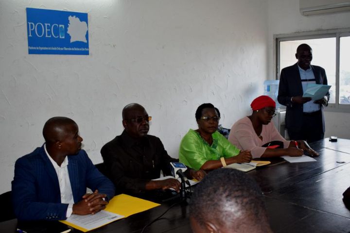 La POECI invite le gouvernement à ouvrir un débat inclusif et participatif avec les forces vives de la Nation sur toutes les questions d’intérêt national (Déclaration)