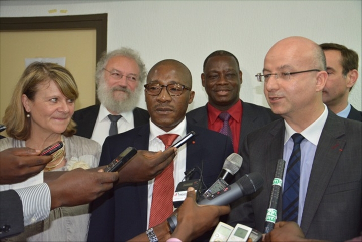 Coopération Côte d’Ivoire – France : Les Directeurs des écoles de formation du corps judiciaire Français chez le Garde des Sceaux