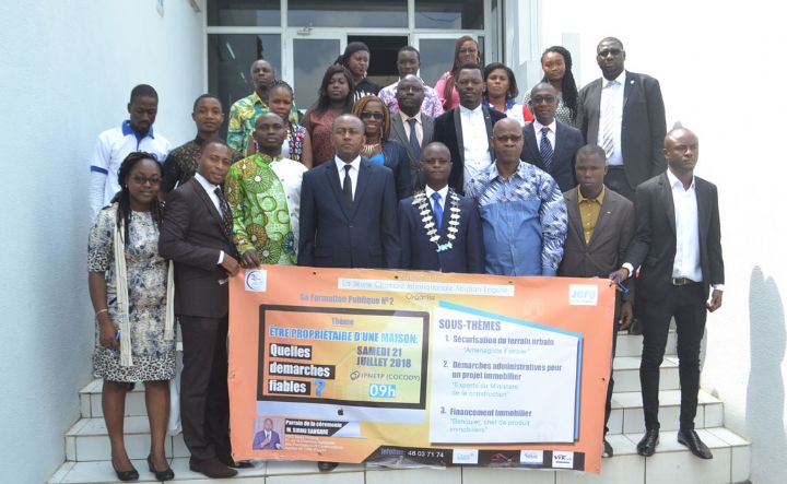 Vie Associative :  la Jci Abidjan –Lagune instruit sur les conditions d’achat d’un bien immobilier
