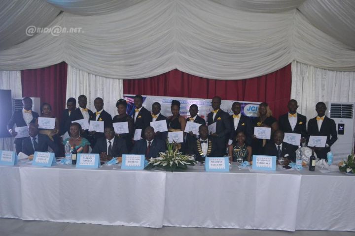 La Jeune Chambre Internationale Abidjan fait le bilan de la mandature 2018 au cours d’un dîner Gala