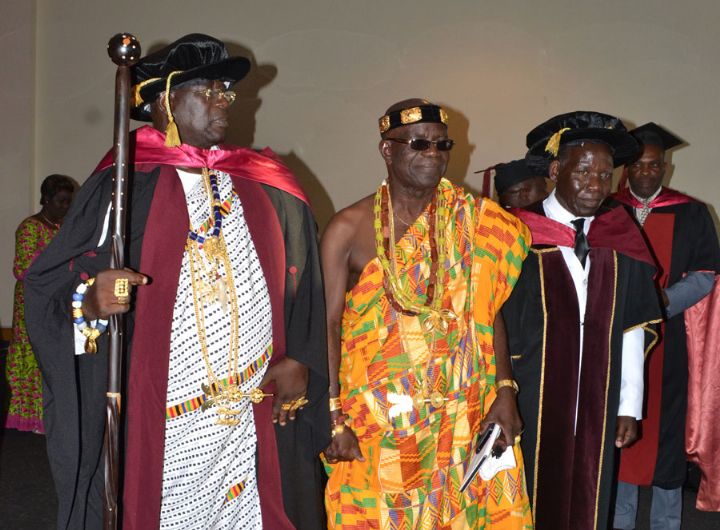 Reconnaissance : Le Roi d’Ebrah fait Docteur honoris causa en Chimie