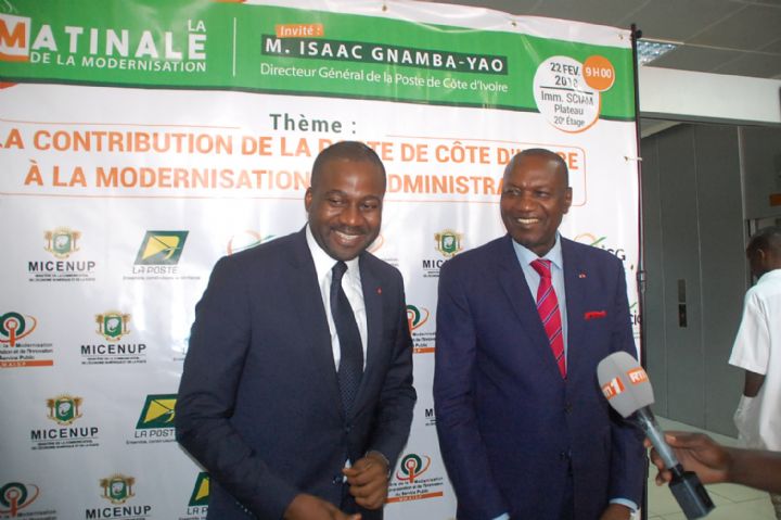 Matinales de la Modernisation de l’Administration/Abinan Kouakou Pascal : ‘’La Poste un partenaire idéal pour la modernisation de l’Administration’’