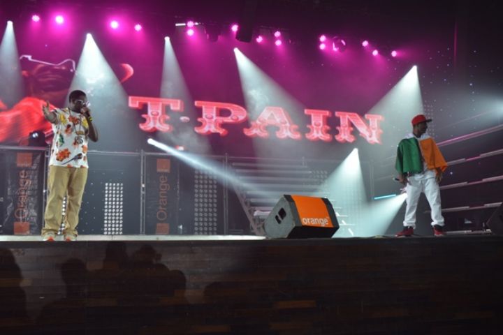 Orange CI offre la star américaine T Pain au public ivoirien.