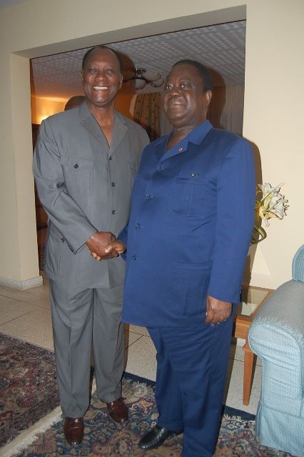 Audience du Président du Pdci - Ado hier chez Bédié : « Nous espérons la date des élections cette semaine »