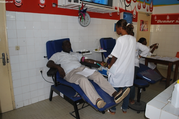 Opération de don de sang à Abengourou : Les associations de jeunesse mobilisées