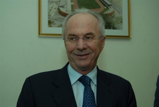 Mondial 2010: Présentation officielle de l’entraîneur des Eléphants -- Eriksson: 