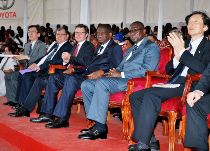 Cérémonie d’inauguration du nouveau siège du groupe CFAO : le discours du maire de Trechville, François Amichia