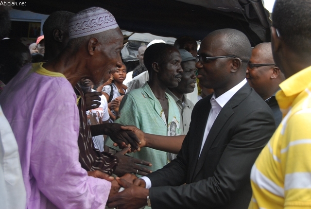 En meeting à Yopougon / Alphonse Soro : 