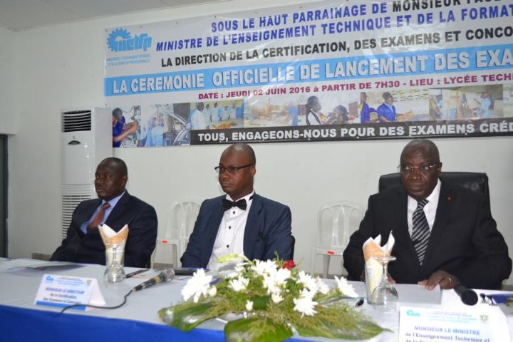 Enseignement technique et formation professionnelle/ Examens de fin d’année : d’importantes innovations apportées par la Direction de la Certification, des Examens et Concours (DCEC)