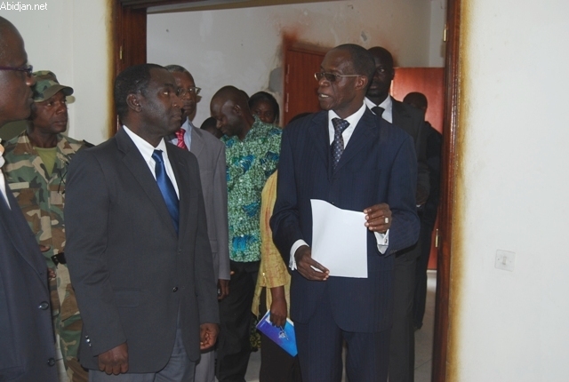 Visite des structures sous tutelle du ministère de la Ccommunication / Diakité Coty à l’ISTC et à la D.Com