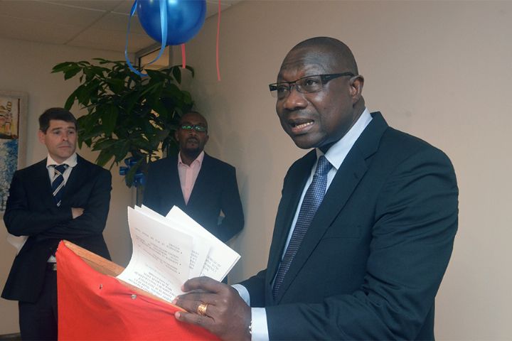 Cérémonie d’inauguration officielle du siège du groupe Total en Côte d’Ivoire/ L’allocution du maire de Treichville, François Amichia