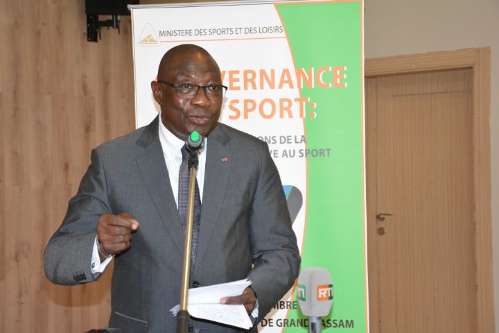 Discours de clôture de monsieur François Albert Amichia, ministre des sports et des loisirs à l`occasion du séminaire sur la gouvernance du sport