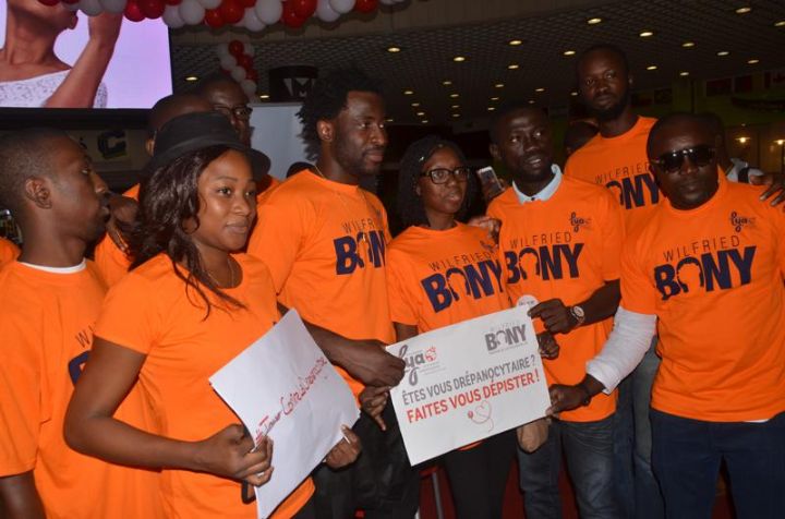 Drépanocytose: Wilfried Bony s’engage à lutter contre ce fléau