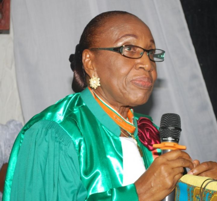 Université de Cocody/ le Professeur Timité Konan Adjoua Marguerite part