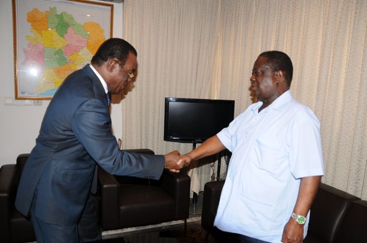 Côte d’Ivoire : Henri Konan Bédié et Pascal Affi N’Guessan renouent les liens PDCI-FPI