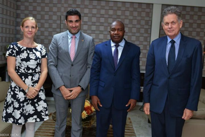 Coopération bilatérale:  Le Ministre Sidiki DIAKITE échange avec l’Ambassadeur d’Allemagne en  Côte d’Ivoire, Michael GRAU