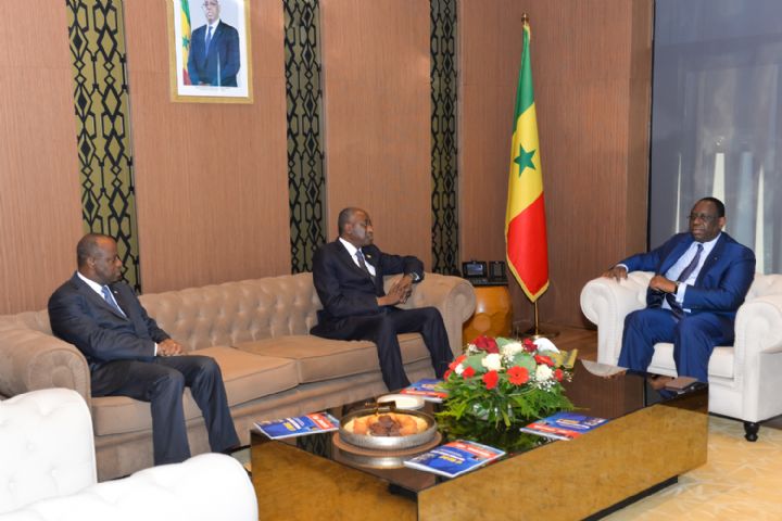 Côte d’Ivoire-Sénégal : le Premier Ministre ivoirien, Amadou Gon Coulibaly, a été reçu en audience par  le Président Macky Sall