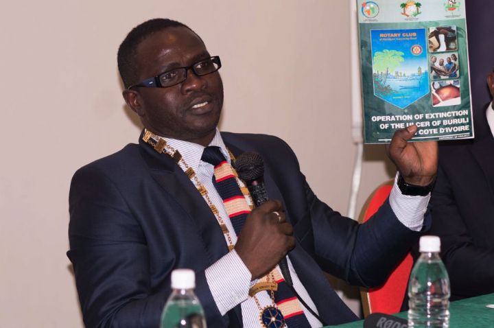 Le Rotary club Abidjan Cocody Sud souhaite une synergie d’actions pour éradiquer l’ulcère de Buruli
