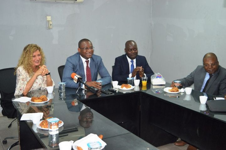 Presse ivoirienne/Visite des rédactions : Le Ministre Sidi  déjeune avec les journalistes du Groupe Olympe.