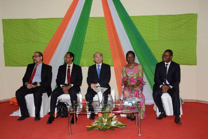 Visite du DGA du FMI à l’ENSEA / Allocution de Madame Kaba Nialé Ministre du Plan et du Développement