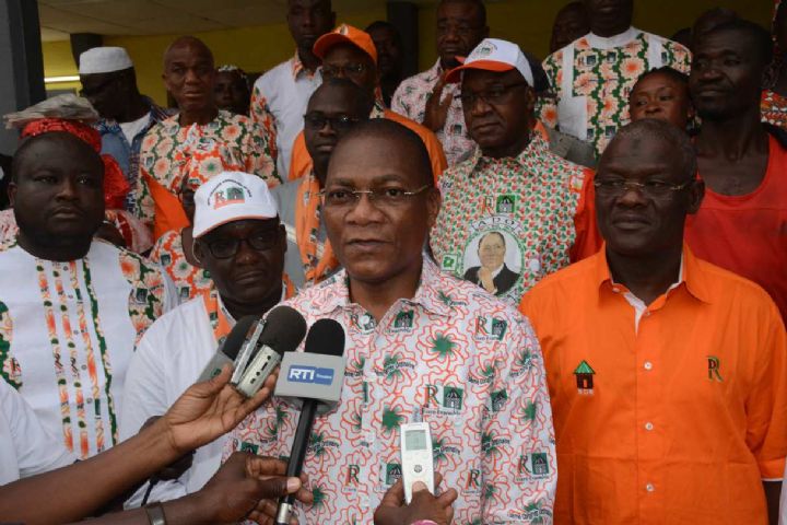 Elections municipales, régionales et sénatoriales / En tournée de mobilisation et d’information dans la Bagoué, Bruno Koné aux militants :«Nous souhaitons aller en Rhdp mais… »