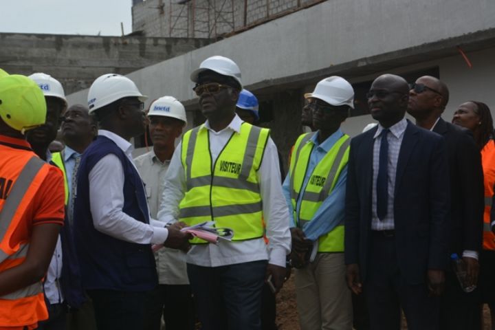 Jeux de la francophonie : Mambé « très très » satisfait de l’avancée des travaux sur les sites