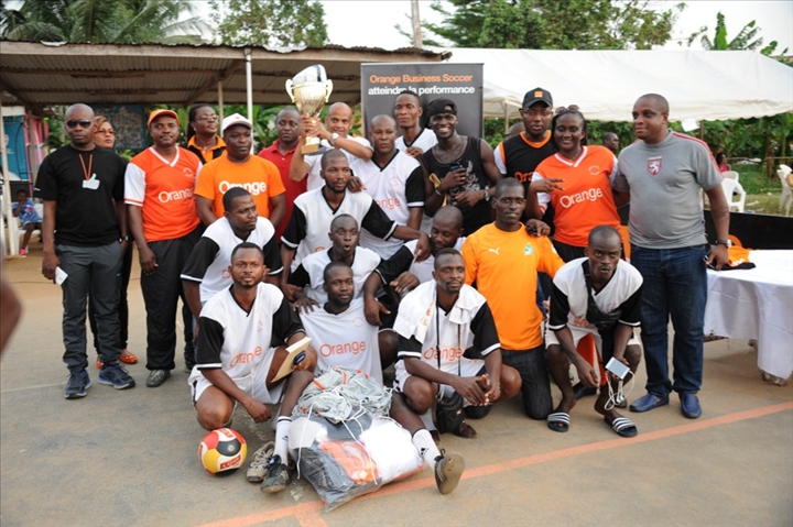 La CDCI remporte la deuxième édition du tournoi Orange Business Soccer