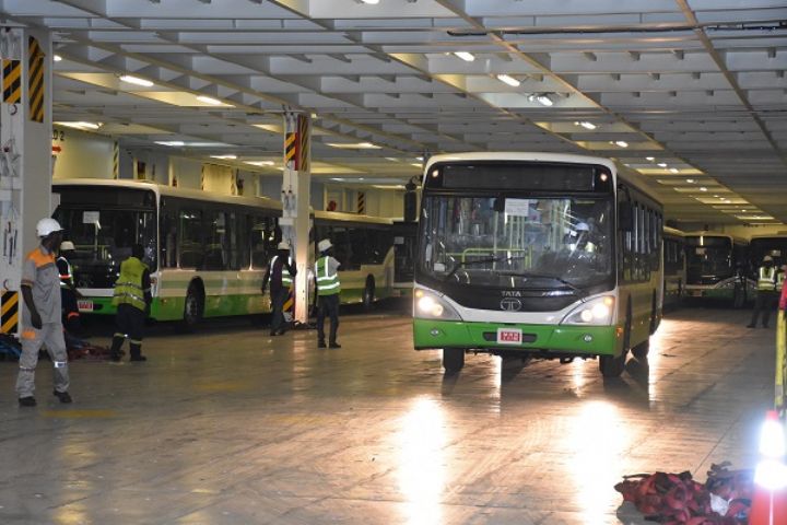 Transport public/ Après la première vague de 117 autobus, la SOTRA reçoit une seconde vague de 40 autobus neufs TATA