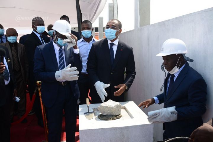 Construction du siège de l’Ordre des experts-comptables de Côte d’Ivoire : Le ministre Adama Coulibaly lance les travaux