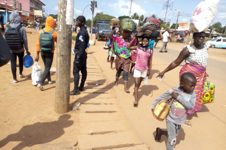 Des vivres et non-vivres aux femmes sinistrées des violences sociopolitiques à Dabou