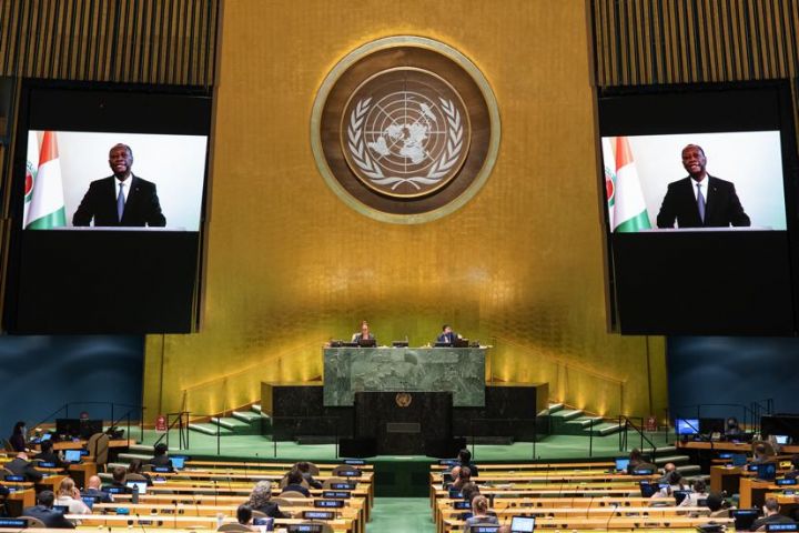 Débat général de la 75e session de l’Assemblée Générale des Nations unies : Déclaration de son Excellence M. Alassane Ouattara, Président de la République de Côte d’Ivoire