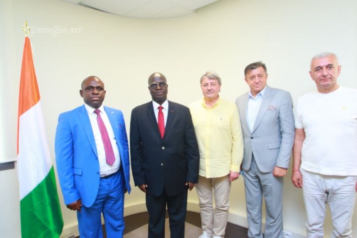 Coopération : des hommes d’affaires Moldaves en prospection en Côte d’Ivoire