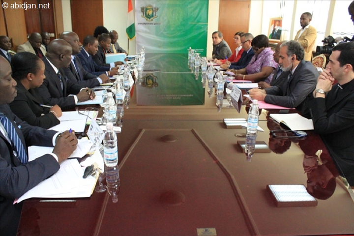 Diplomatie / Diby et les diplomates accrédités s’expliquent sur leurs désaccords : Les griefs qui ont été traités hier par les deux parties