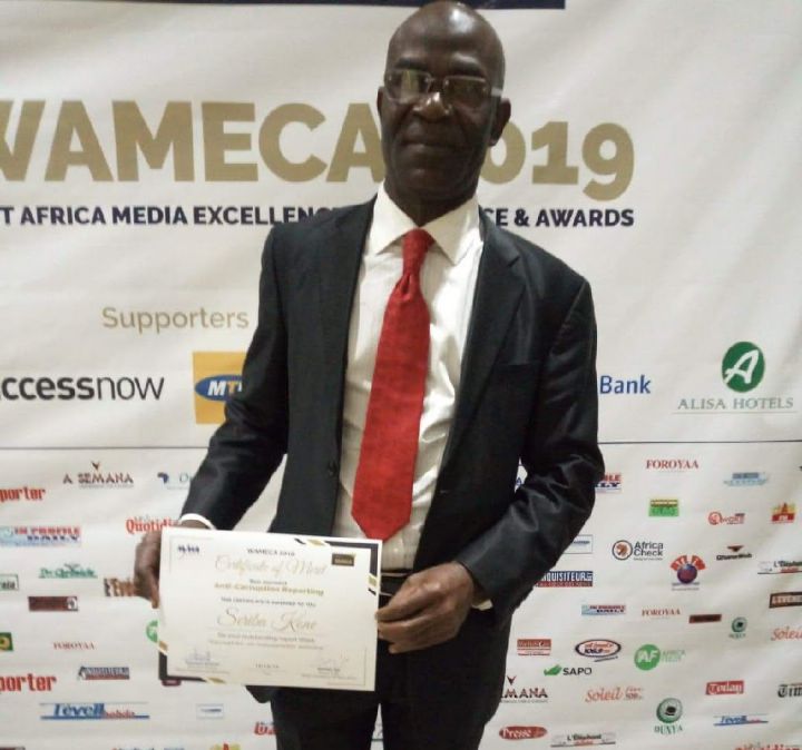 L’Ivoirien Seriba Koné remporte le Prix du meilleur reportage sur la corruption en Afrique de l’ouest