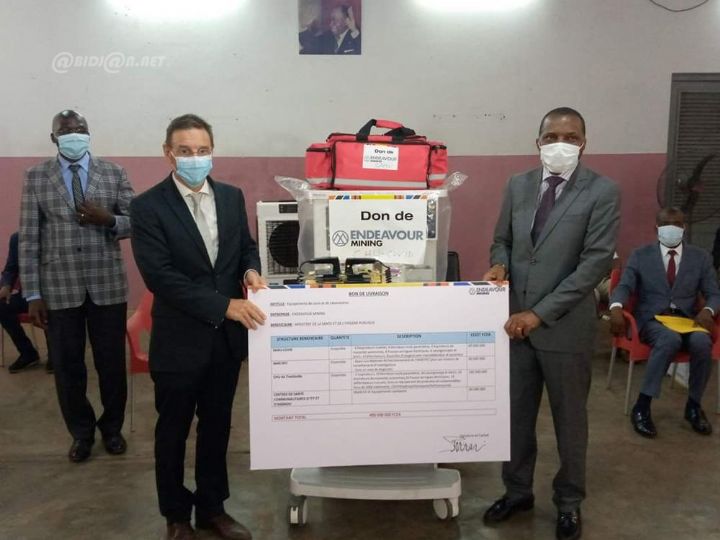 Lutte contre la COVID-19 en Afrique de l’Ouest : Endeavour Mining a apporté un soutien de plus 1,6 milliard de CFA au Burkina Faso, au Mali et à la Côte d’Ivoire