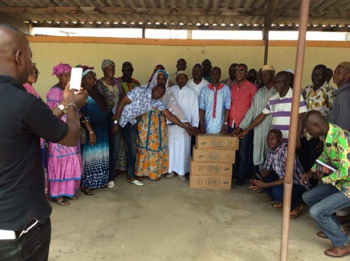 Don au RDR: Adama Bictogo offre 55 tonnes de sucres aux structures du Parti