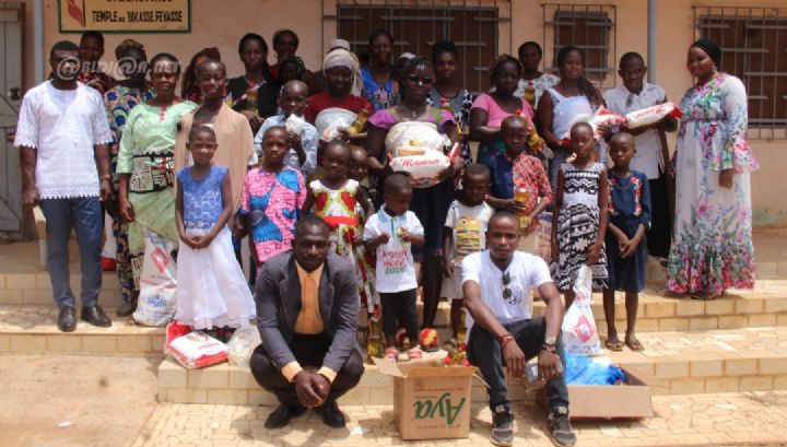 Action sociale : des vivres et non-vivres pour les populations en difficulté de Yakassé Feyassé