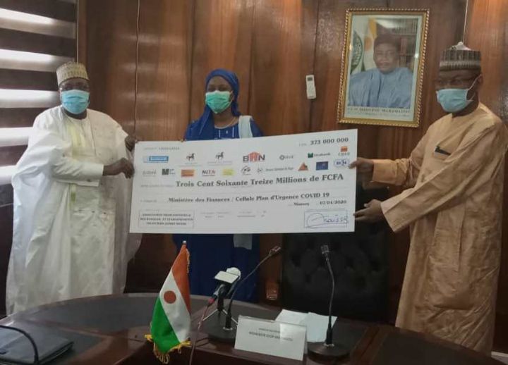 Lutte contre le COVID-19: BIA NIGER et Banque Atlantique participent au fonds de solidarité à hauteur de 100 millions de FCFA