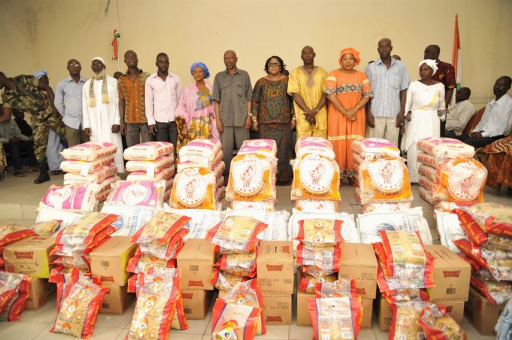 Ramadan: Mme Dominique Ouattara soulage la COFEMCI