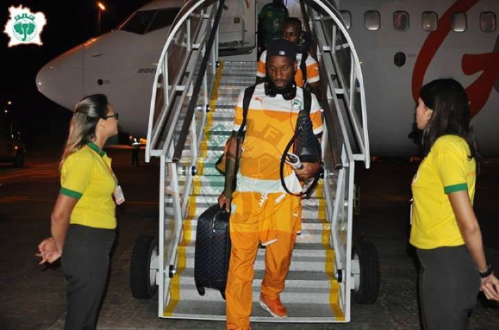 Coupe du monde Brésil 2014 – 3è Journée: Les Eléphants sont arrivés à Fortaleza gonflés à Bloc