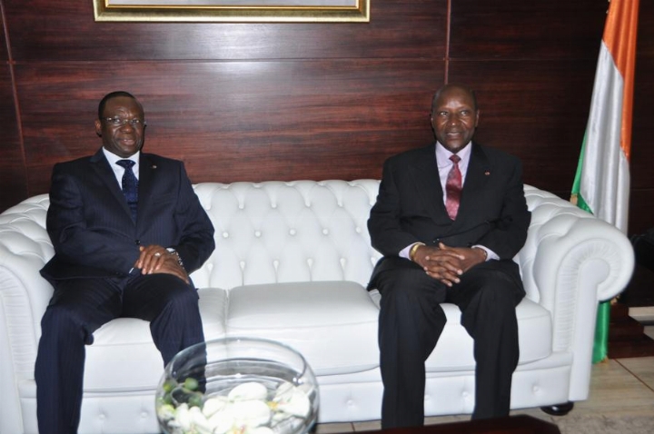 Séance de travail élargie aux deux délégations du Burkina-Faso et de la Côte  d’Ivoire : l’allocution du Premier ministre Duncan