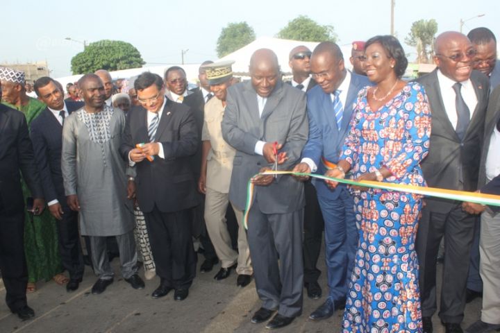 Le Premier ministre a procédé au lancement des travaux de réhabilitation de la voirie urbaine d’Abidjan