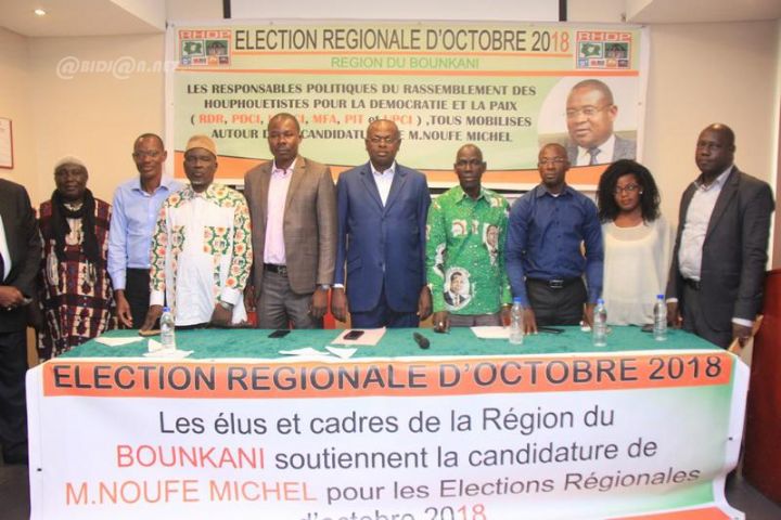 Conseil Régional du Bounkani: Le RHDP choisit Noufé Michel