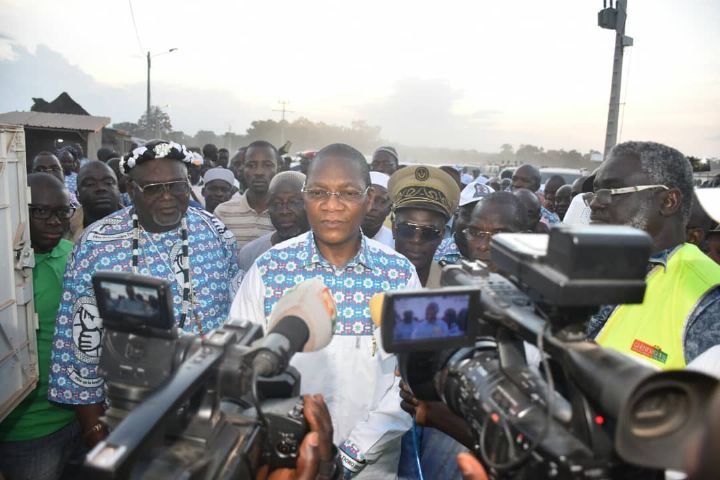 «L’’électricité est la base du développement, » , BRUNO KONÉ À TIORO
