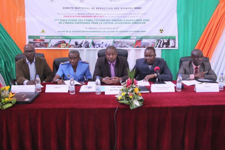 Prévention des risques NRBC: Abidjan accueille la septième table ronde des points focaux nationaux pour la façade atlantique des centres d’excellence