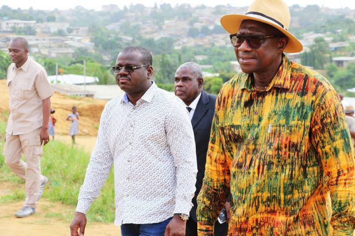 Visite de terrain: le Ministre de la Ville à San Pedro