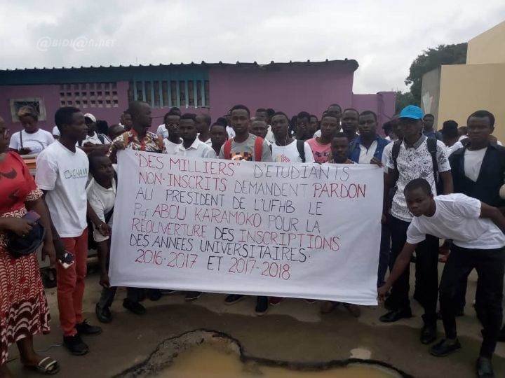 Université Félix Houphouët-Boigny de Cocody: Une marche des étudiants non-inscrits empêchée par la Police et la Fesci