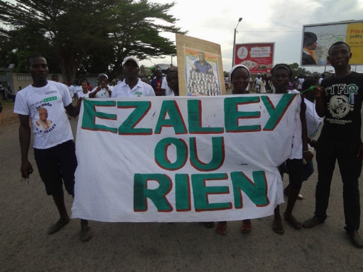 Grand-Bassam/ caravane de fin de campagne : Georges Ezaley a confirmé ses chances pour la victoire