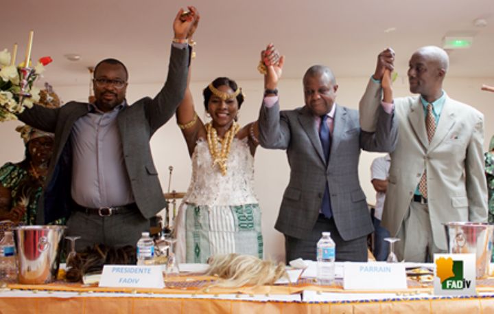 France / Présidence de la Diaspora Ivoirienne: La présidente Mme Ahoua Cissé  investie officiellement